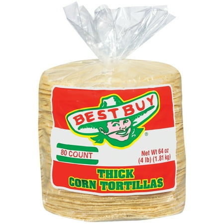 Best Buy® Thick Corn Tortillas 64 ct Bag