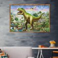 thumbnail image 3 of Cuadros Decorativos 5D bricolaje completo taladro diamante pintura dinosaurio bosque punto de cruz bordado DQrwqpou Nuevos Originales, 3 of 8