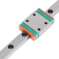 thumbnail image 4 of Linear Sliding Rail Guideway, 1pc LML7B Steel 200mm 300mm 500mm Portable Miniature High  Linear Motion Guide, for Most Automatic Equipment, 4 of 8