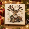 thumbnail image 4 of Kojanyu DIY Christmas Pearl Bead Painting Kit, Framed Canvas Rhinestone Art Set with Instructions, Holiday Crafts for Adults Home Wall Decor Gift., 4 of 6