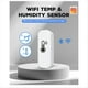 thumbnail image 2 of Sensor de Temperatura y Humedad con Wifi, Termómetro e Higrómetro para Interiores, Compatible con Smart Life Home., 2 of 10