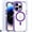 Purple, variant on Decase Strong Magnetic Case for iPhone 16 Pro Max,Compatible with Mag-safe,Military-Grade Protection,Clear Slim Shockproof Protective Phone Cover for Women Men-Transparent,Orange