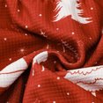 thumbnail image 6 of Pandaie Baby Boys and Girls Christmas Holly Print Long Sleeve Jumpsuit Ruffle Shoulder Bow Winter Newborn Romper Outfit Wine,3-6 Months, 6 of 7