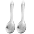 thumbnail image 1 of 2Pcs Stainless Steel Garlic Grinders Multi-function Food Graters Household Garlic Mincers, 1 of 8