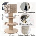 thumbnail image 2 of Soporte para cepillo y maquinilla de afeitar de seguridad cromado de lujo que se adapta a todos sus accesorios de afeitado (plata 16 pieza), 2 of 5