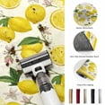 thumbnail image 6 of Yellow Lemon Area Rugs 3.3' (Round) Floral Leaf Summer Fruit Farmhouse Pastoral Floor Rug&nbsp;Non Slip Low Pile Ultra Soft Throw Carpet for Entryway Indoor Entrance Kitchen Bathroom, 6 of 9