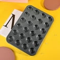 thumbnail image 5 of Huayishang Cake Pop Mold 24 Piece Non Sticky Cups Small Cake Round Mini Mcphenmafen Egg Tart, Kitchen Essentials Clearance Sale Black, 5 of 6