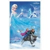 FRAMED Disney Frozen One Sheet 34x22.5 Movie Art Print Poster Wall Decor Childrens Movie Cast Characters Elsa Anna Olaf Kristoff Sven