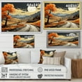thumbnail image 4 of Designart "Endless Journey on the Road" Landscapes Floater Framed Wall Decor, 4 of 7