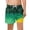 1-Green561, variant on Kiijoy Boys Quick Drying Swim Trunks Coconut Tree Print Athletic Board Shorts, Sizes 5-6