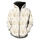 thumbnail image 1 of Sudadera con capucha y cremallera para hombre, con estampado abstracto, estilo Harajuku 3D, divertida, ropa de calle, gran oferta, primavera 2024, 1 of 6