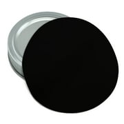 Solid Color Black Round Rubber Non-Slip Jar Gripper Lid Opener