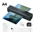 thumbnail image 4 of Office Hot And Cold Laminator Machine For A4 Document Photo Blister Packaging Plastic Film Roll Laminator, 4 of 5