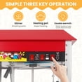 thumbnail image 3 of 1300W Commercial Popcorn Machine,for 48 Cups per Batch Countertop Popcorn Maker,Popcorn Maker Machine for Kitchen, 3 of 12