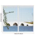 thumbnail image 3 of DJN Deal of the Day Curtain Anti Screen Screen Net Self Assembly Type Household Magnet Self Adhesive Window Simple Screen Curtain Nylon,Spandex White One Size, 3 of 8