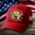 thumbnail image 6 of Eagle – United States 250th Anniversary Hat, Adjustable Anniversary Printed Patriotic Baseball Cap for Men Women Multi (2pcs, Red), 6 of 8
