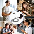 thumbnail image 2 of JJEAN-Wired USB C Earbuds Headphones for iPad 10th Gen for Galaxy S26 Ultra S25 for iPhone 17e 17 Pro 15 16 Type C Headphone C Plug Earphones for Google Pixel 10a 9 Pro XL with Mic Volume Control Hea, 2 of 2