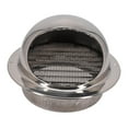 thumbnail image 1 of Grille Ronde de Sortie d'Air Extérieure en Acier Inoxydable, Couvercle d'Évent de Chauffage et de Refroidissement, 1 of 9