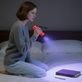 thumbnail image 5 of HIBIBUD 3.5" Mini Flashlight, Red Small LED UV Flashlight for Camping and Nail Curing, 5 of 7