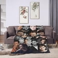 thumbnail image 4 of Blanket Bill Skarsgard Throw Flannel Blankets UltraSoft Micro Fleece Blanket Warm Cozy Plush Gift for Room Decoration Sofa,Office Bed car Camp Couch Beach, 4 of 9