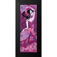 thumbnail image 2 of Sybile 11x24 Black Modern Framed Museum Art Print Titled - Folie deventails, 2 of 5