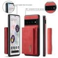thumbnail image 2 of Jiahe Cover For Google Pixel 7 Pro,Shockproof Magnetic Card Slot Wallet Kickstand Full Body Protector Case Cover,Red, 2 of 12