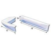 Dock Edge 3 Piece Dock Bumper Kit - 1 Corner Piece, 2 18 Straight Pieces