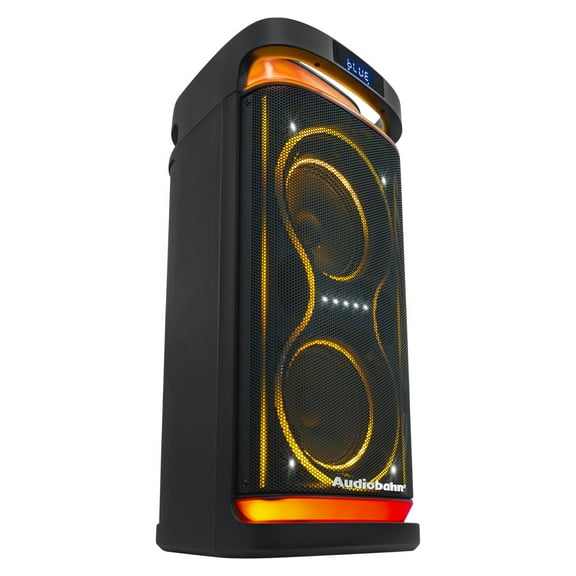 Bafle Recargable Audiobahn THUMP6 con Aros RGB