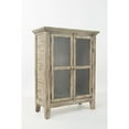 thumbnail image 2 of Jofran Rustic Shores, Accent Cabinet, 32"W X 15"D X 42"H, Vintage Grey Finish (Set of 2), 2 of 5