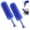 Blue, variant on 2PCS Fan Cleaning Brush Bendable Cobweb Duster, 2026 Fan Cleaner Brush Reusable Bendable Microfiber Head, Dust Remover Washable for Electric Fans Air Conditioning, Home Car Vents, Curtain - Gray