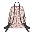 thumbnail image 2 of Naloa Beautiful Butterflies and Hearts Print Lightweight DayBackpack Suitable for school, work, shopping, travel, etc., 2 of 5