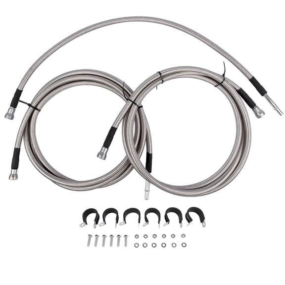 GELUOXI Fuel Line Set for Chevrolet Silverado GMC Sierra 2500HD Pickup 2004-2010 V8 Diesel Engine