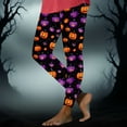 thumbnail image 6 of Fall Festival Legging for Women Halloween Funny Pumpkin Ghost Printed Tight 2025 Fashion Ankle Length Seasonal Pants, 6 of 6