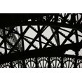 thumbnail image 2 of Berzel, Erin 32x23 Gold Ornate Wood Framed with Double Matting Museum Art Print Titled - Eiffel Tower Latticework V, 2 of 4