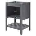 thumbnail image 6 of Prestige 23" Bathroom Vanity Cabinet (Sink Basin Not Included) Gray, 6 of 8