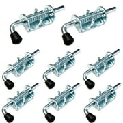 GRIPON (Pack of 8) 1/2" Spring Pin Latch Lock Assembly for Utility Trailer Gate