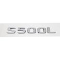 thumbnail image 1 of ZWP ABS S500 S500L S600 S600L Trunk Rear Logo Badge Emblem Sticker Compatible With Mercedes Benz S Class W126 W140 W220 W221 W222 C217, 1 of 2