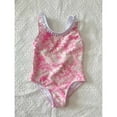 thumbnail image 2 of Shadoumai One Piece Swimsuit for Girls 10-12 Cut Out Tankini Set Lightweight Contrasting Trim Girl Bathing Suit with Chest Pad Beach Swimwear, 2 of 4