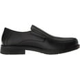 thumbnail image 6 of Dr Scholl's Jeff Black Leather Slip On Stacked Heel Rounded Toe Causal Loafers (Black, 13), 6 of 6