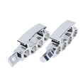 thumbnail image 4 of Reposapiés De Motocicleta Reposapiés Reposapiés De Tablas De Piso Compatible Para XL 883 1200 X48 Plata Zulema Reposapiés de motocicleta, 4 of 8