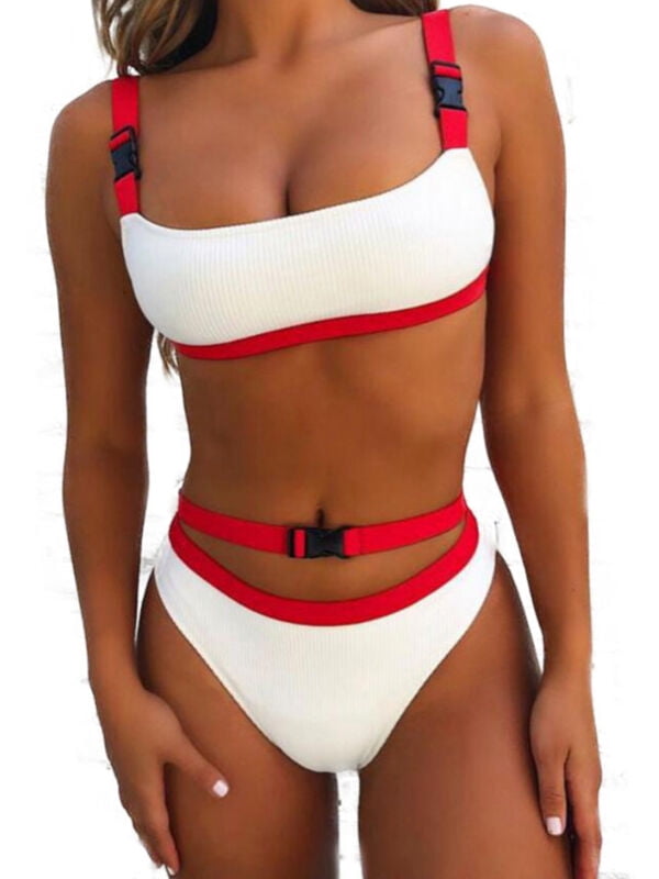 buckle swimming costume