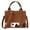Cow Print-Brown, variant on Wrangler Mini Tote Bag for Women Cow Print Western Crossbody Purse, Cow Print-Brown