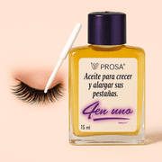Prosa 4 en 1 Mascara (14 g) & Eyelash Oil (15 ml) Set – Nourishing Formula with Natural Oils