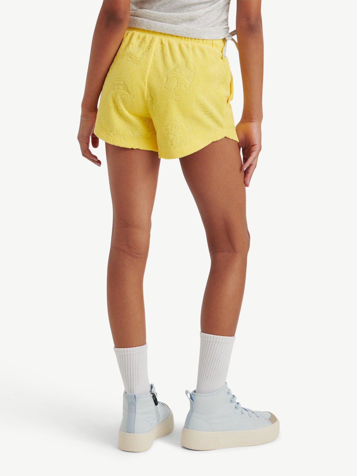 SpongeBob X Justice Girls Jacquard French Terry Short, Sizes XS - XLP