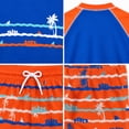 thumbnail image 5 of iXtreme Boys Rash Guard Set - 2 Piece UPF50+ Quick Dry Short Sleeve Swim Shirt & Swim Trunks for Boys, 5 of 7