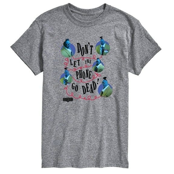 Beetlejuice BeetleJuice - Bob Don’t Let The Phone Go Dead - Men's Short Sleeve Graphic T-Shirt