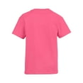 thumbnail image 3 of The Gildan Youth Ultra Cotton 6 oz T-Shirt - SAFETY PINK - L, 3 of 3
