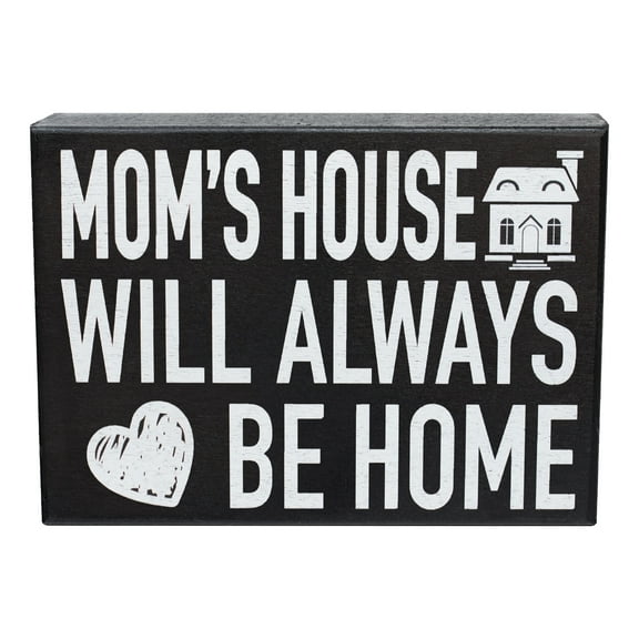 Mom's House Will Always Be Home Sign, Gift for Mom Mother's Day, Mom Gifts from Children, Christmas Gift for Mom, Made in USA