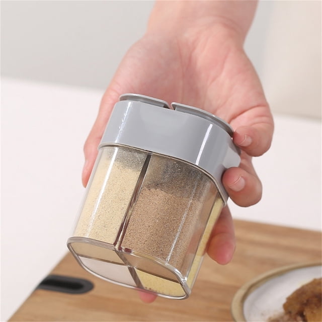 Seasoning 4 In 1 for Outdoor Cooking and Camping — Versatile Shaker Jars for Barbecue Parties Outings and