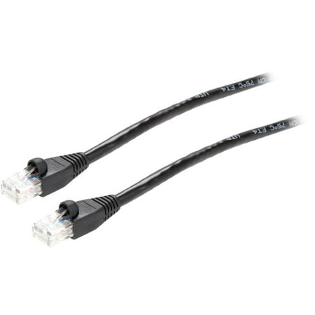 UPC: 0037332187772 | TRIPP LITE N261-007-BK 7 ft. Cat 6A Black Augmented Cat6 (Cat6a) Snagless 10G Certified Patch Cable (RJ45 M/M) – Black